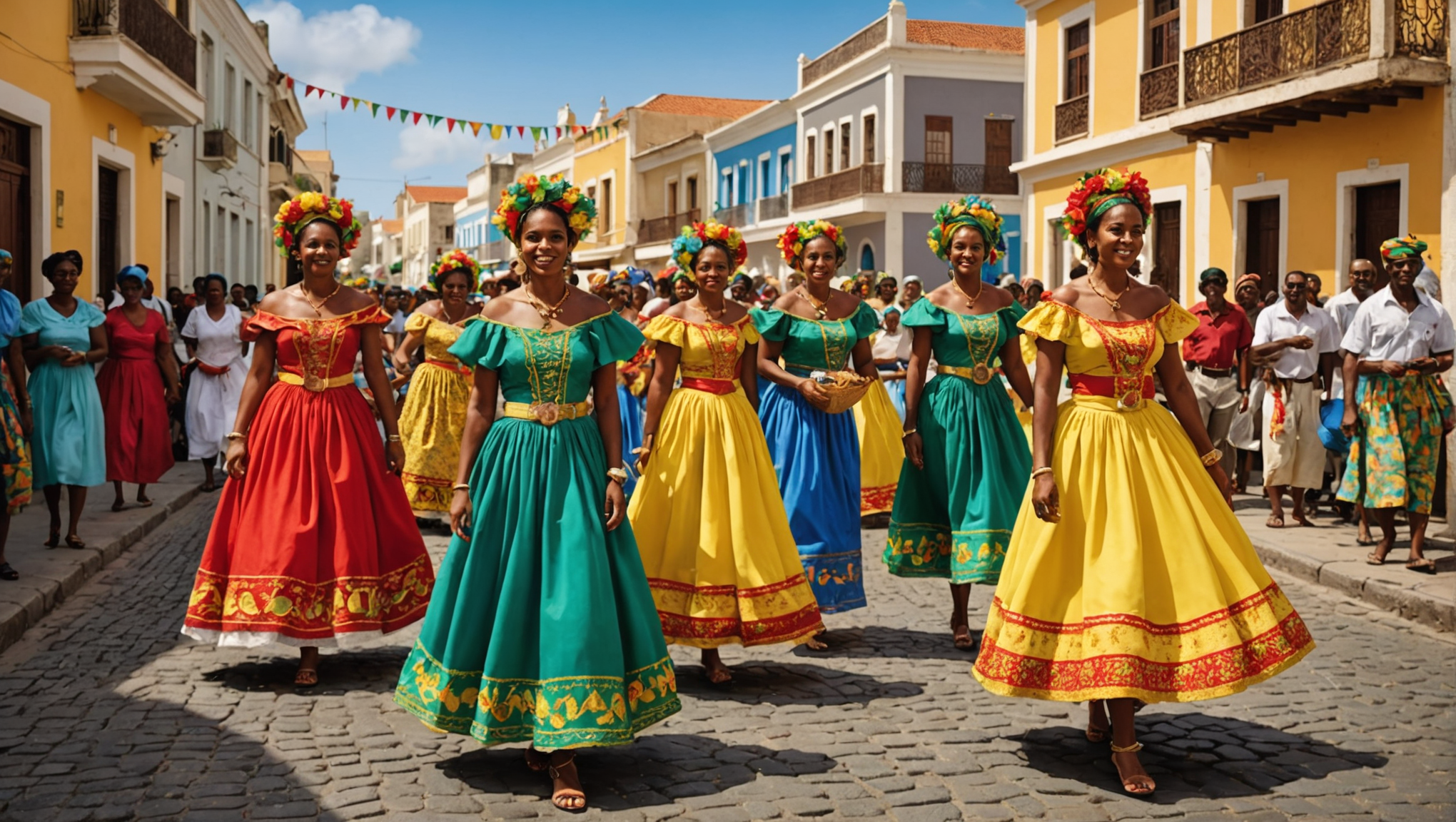 descubra los festivales y eventos culturales imprescindibles de cabo verde, vibrantes celebraciones de música, danza y tradiciones que reflejan la riqueza del alma caboverdiana. sumérjase en el ambiente festivo y explore la diversidad cultural de este archipiélago único.